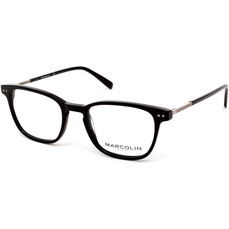 Eyeglasses Marcolin MA 3017 001 Shiny Black Eyeglasses Marcolin MA 3017 001 Shiny Black