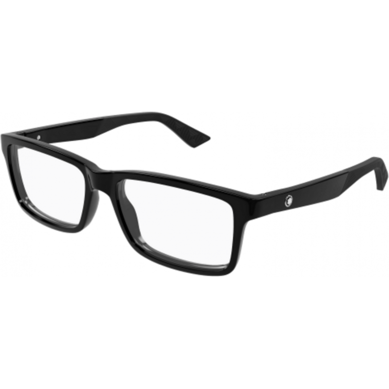 Eyeglasses Montblanc MB 0402 O- 001 Black / Transparent 57mm