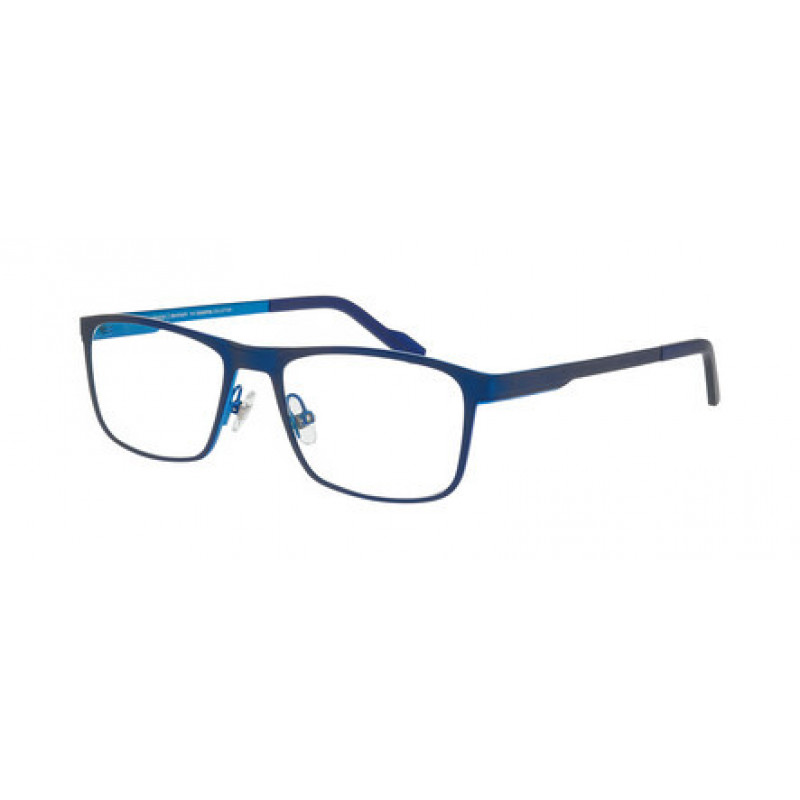 Eyeglasses Pro-design Denmark FLAKE 2 9031 Blue Dark Matt / Nosepad 54mm