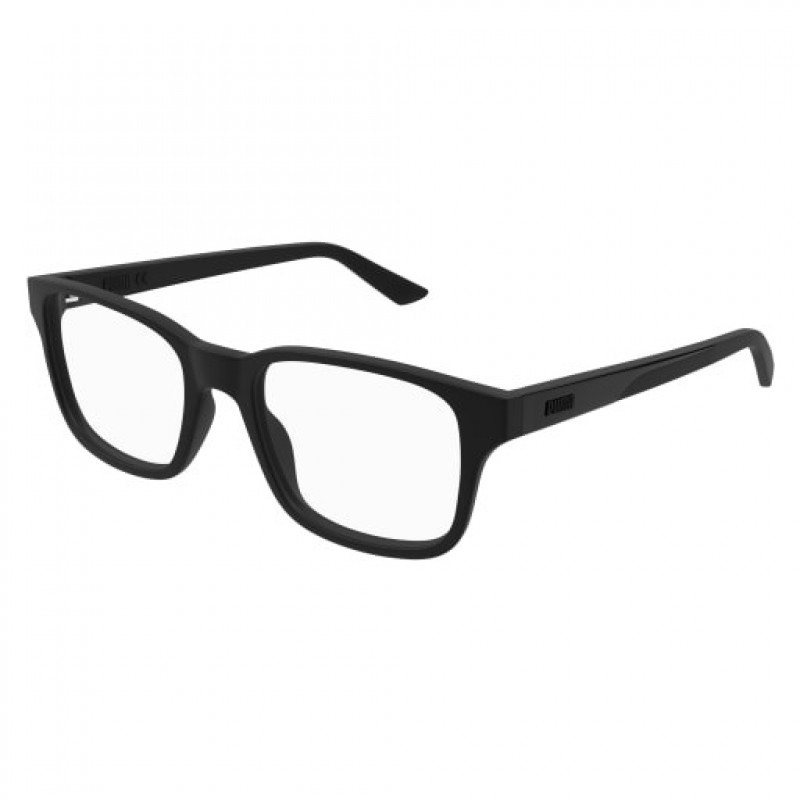 Eyeglasses Puma PU 0434 O- 001 Black / Transparent Eyeglasses Puma PU 0434 O- 001 Black / Transparent