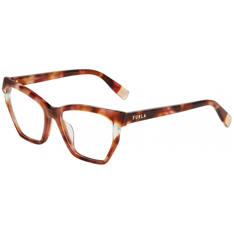 Sunglasses Furla VFU 868 V 01gq Brown/Pink Havana 53mm