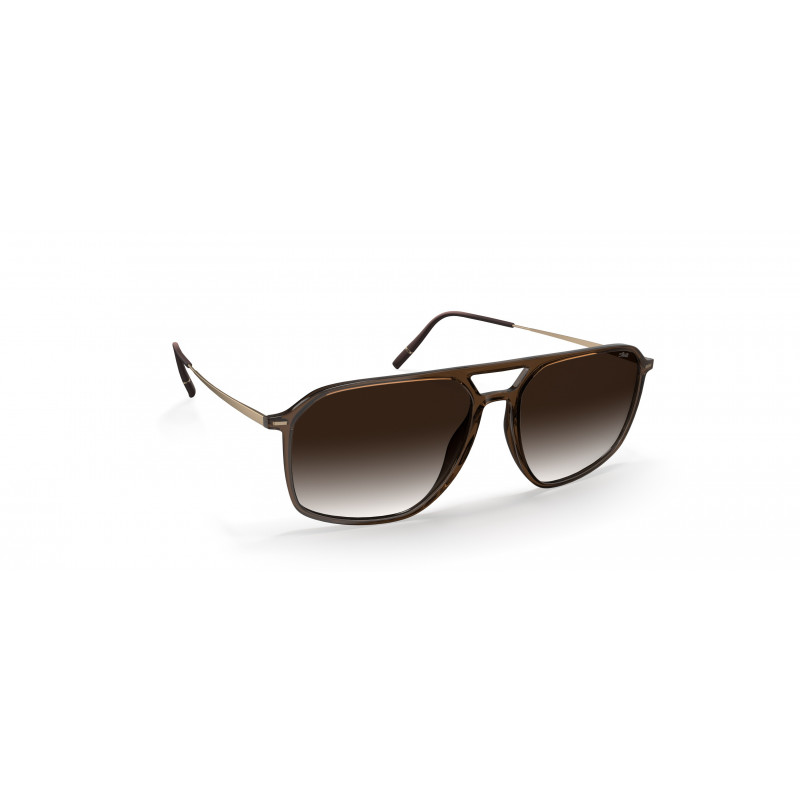Sunglasses Silhouette Pinnacles Fullrim 4085 6030 Brown / Gold Sunglasses Silhouette Pinnacles Fullrim 4085 6030 Brown / Gold