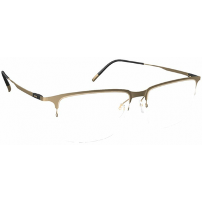 Eyeglasses Silhouette Lite Arcs Nylor 5549 7530 Dusty Gold Eyeglasses Silhouette Lite Arcs Nylor 5549 7530 Dusty Gold