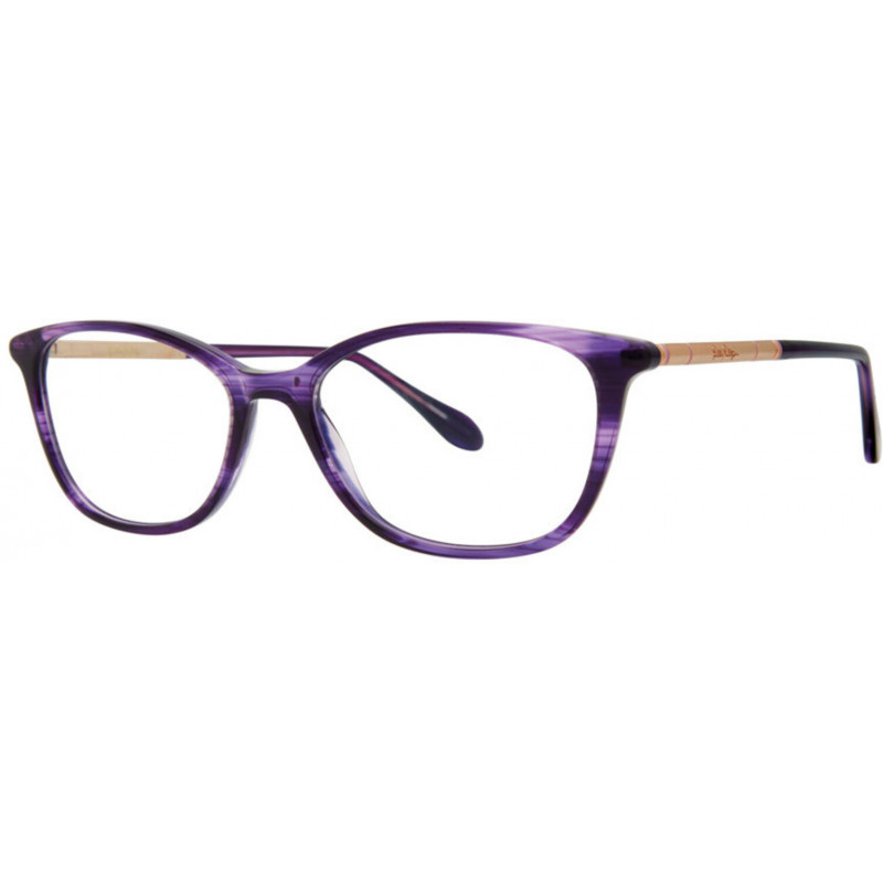 Eyeglasses Lilly Pulitzer Mila Purple Eyeglasses Lilly Pulitzer Mila Purple