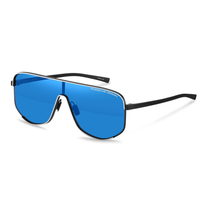 Sunglasses Porsche Design P 86007 Black Palladium Blue Mir / 99mm