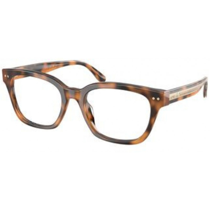 Eyeglasses Ralph Lauren RL 6258 U 6089 Havana Demo Lens 54mm
