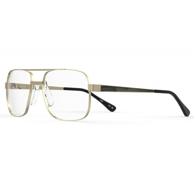 Eyeglasses Elasta E 3255 RHL Gold Black 59mm
