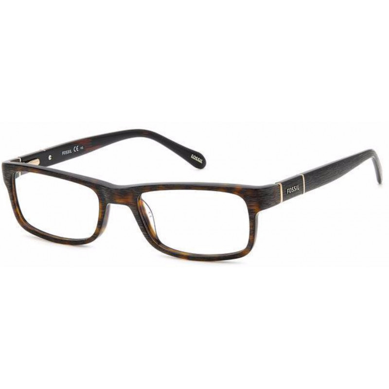 Eyeglasses Fossil ARCHER 086 Havana Brown 52mm