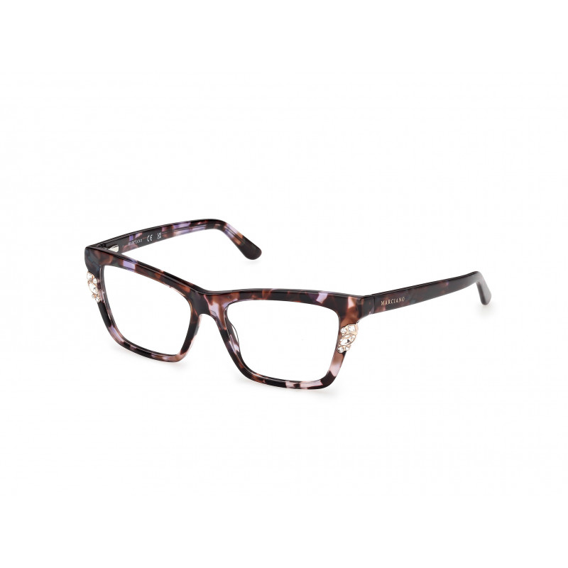 Eyeglasses Guess By Marciano GM 50048 083 Violet/Havana / Eyeglasses Guess By Marciano GM 50048 083 Violet/Havana /