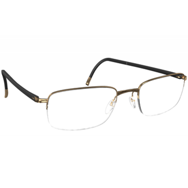 Eyeglasses Silhouette Illusion Nylor 5559 7530 Satin Black Eyeglasses Silhouette Illusion Nylor 5559 7530 Satin Black