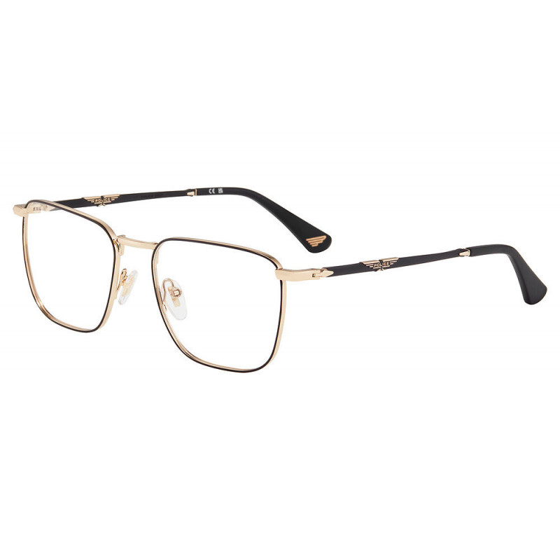 Sunglasses Police VPLU 62 0302 Rose Gold W/Black Parts 53mm