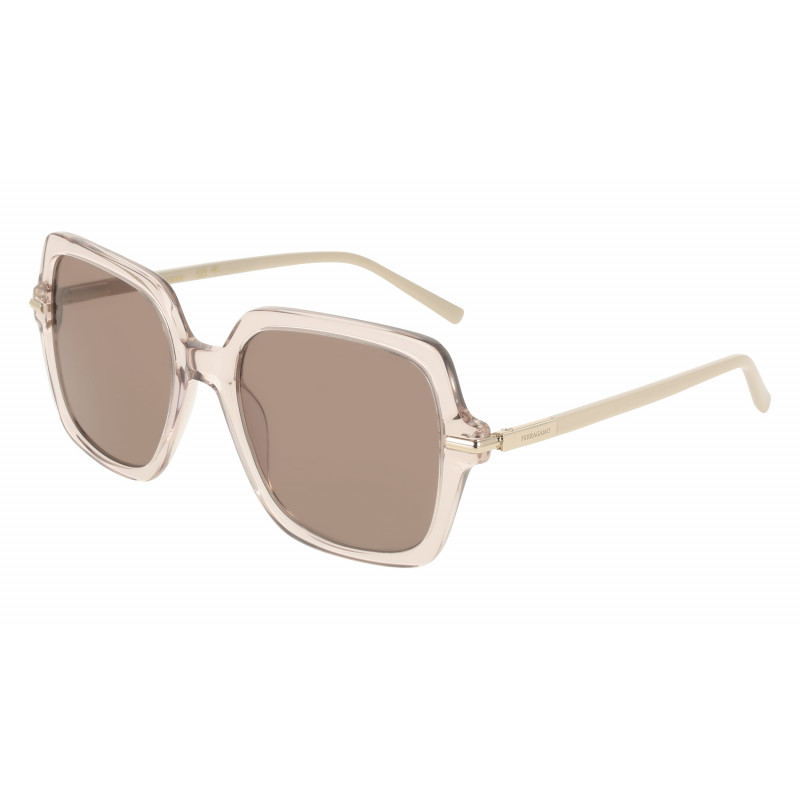 Sunglasses FERRAGAMO SF 2076 S 278 Transparent Sand Sunglasses FERRAGAMO SF 2076 S 278 Transparent Sand
