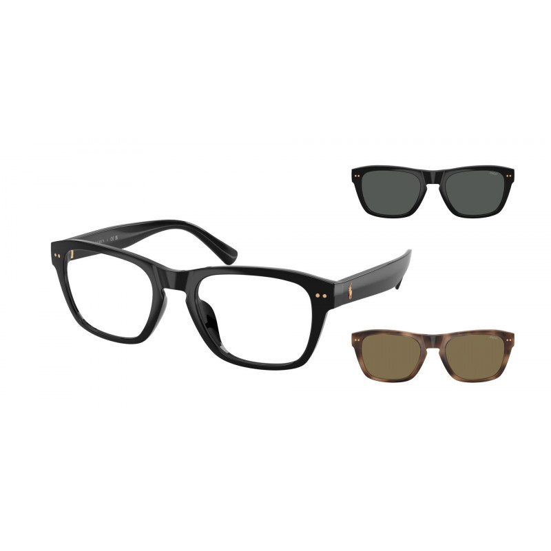 Sunglasses Polo PH 4254 U 500187 Shiny Black / Dark Grey Policarbonate Standard 53mm