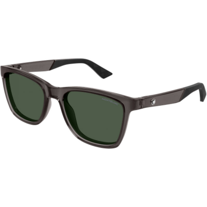Sunglasses Montblanc MB 0399 S- 003 Grey / Green 55mm