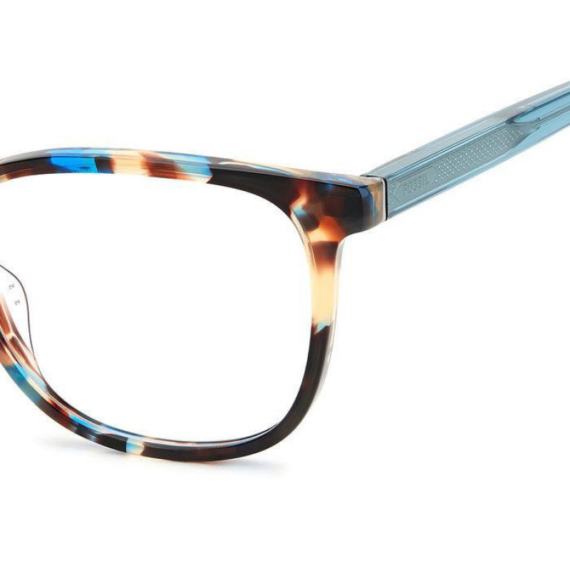 Eyeglasses Fossil FOS 7140 CVT Blue Havana Eyeglasses Fossil FOS 7140 CVT Blue Havana