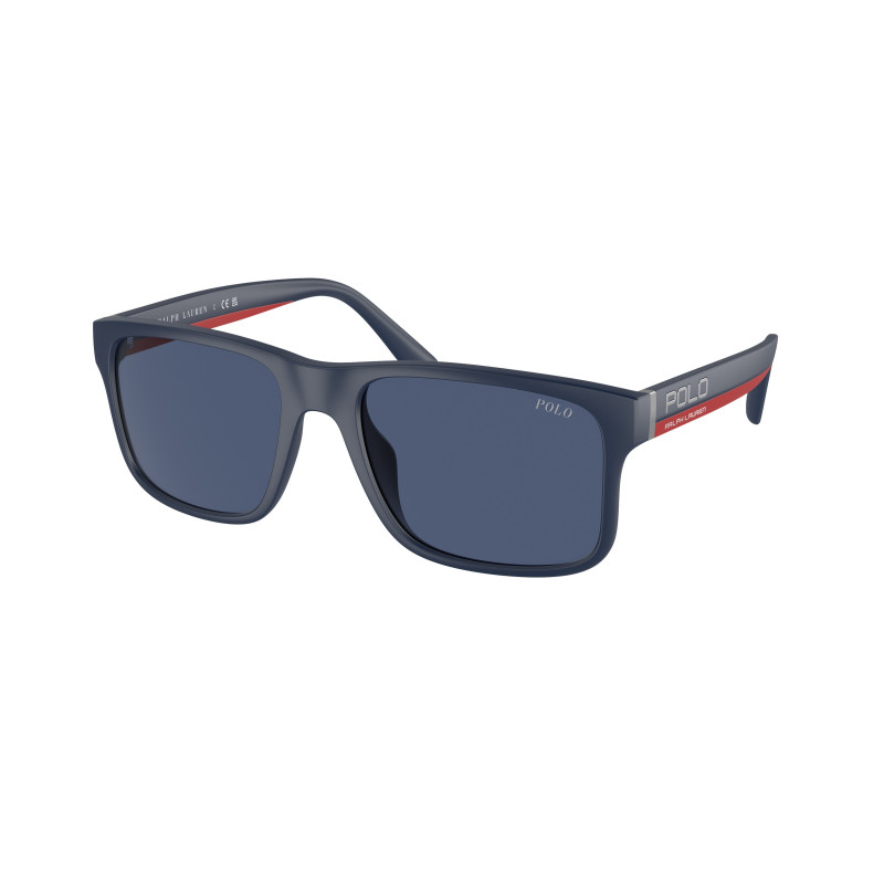 Sunglasses Polo PH 4195 U 590480 Matte New Port Navy Blue 57mm