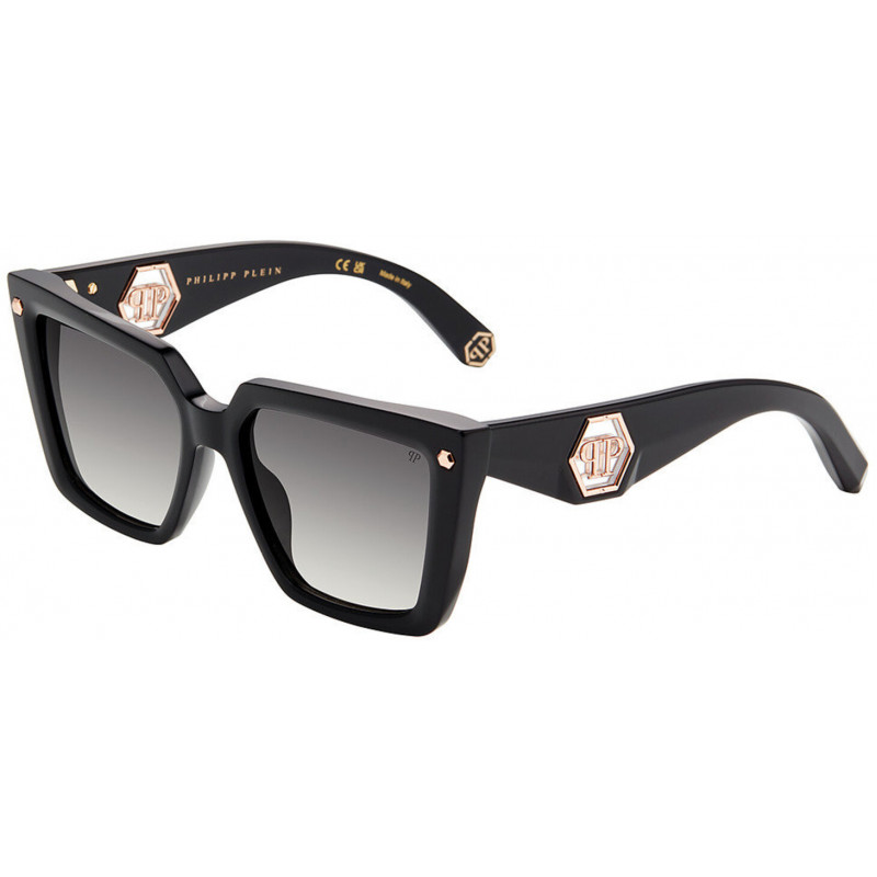Sunglasses Philipp Plein SPP 178 0700 Shiny Black 56mm