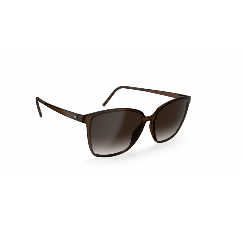 Sunglasses Silhouette Juniper 3196 6030 Pure Brown 55mm