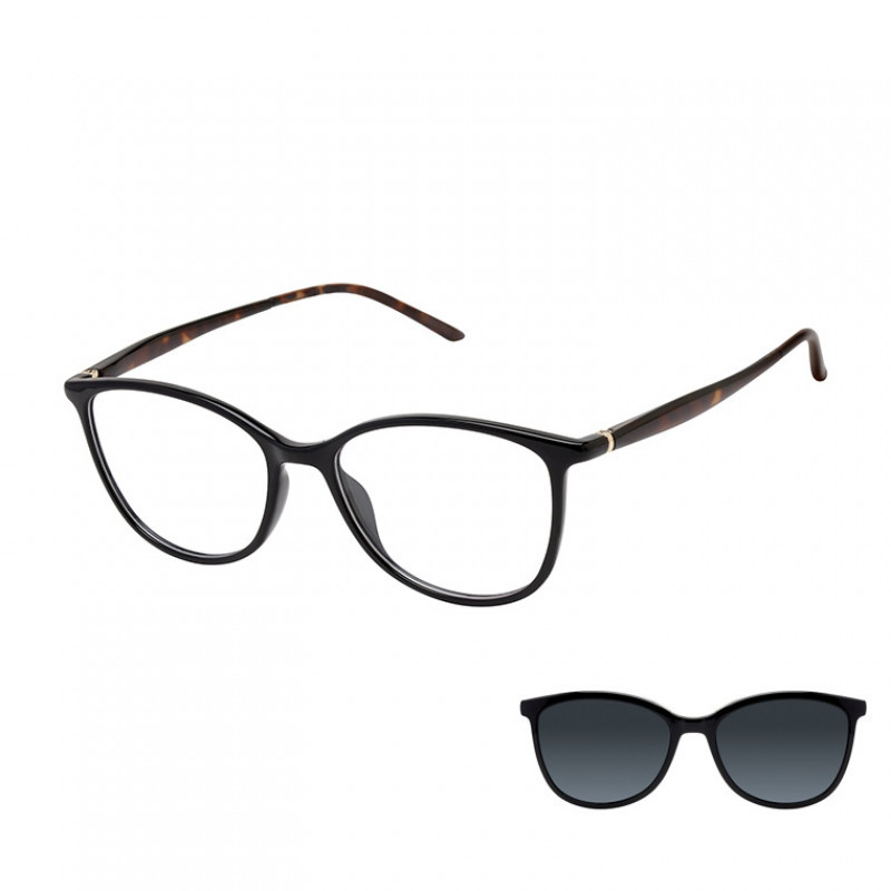 Eyeglasses Elle 13574 Black BK Eyeglasses Elle 13574 Black BK