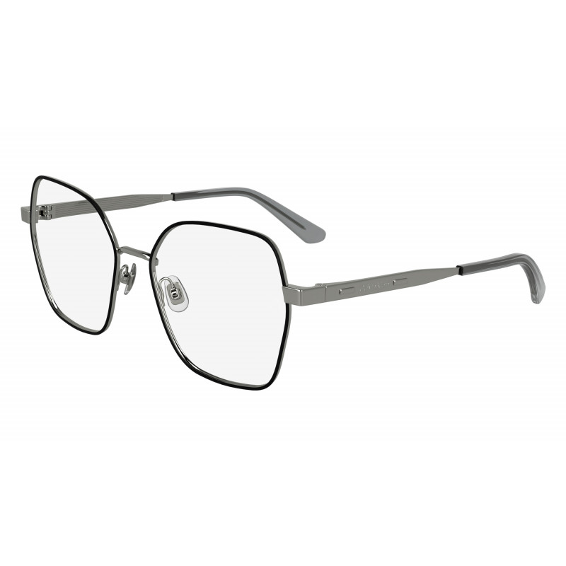 Eyeglasses CK 24112 041 Silver Black Eyeglasses CK 24112 041 Silver Black