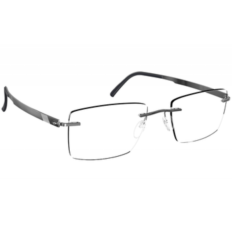 Eyeglasses Silhouette Venture ( 5537 ) 5558 7000 Pure Rhodium Eyeglasses Silhouette Venture ( 5537 ) 5558 7000 Pure Rhodium