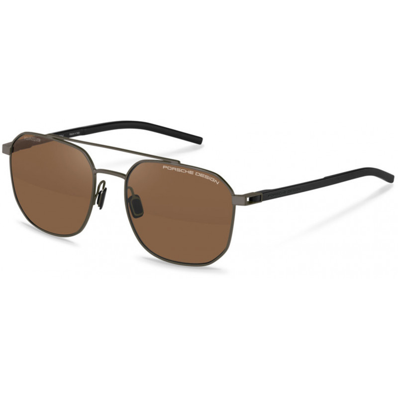 Sunglasses Porsche Design P 8988 b402 Black W Brown 56mm