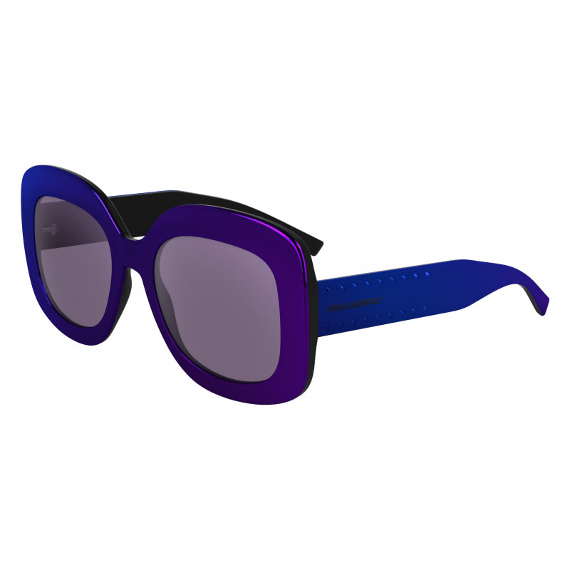 Sunglasses KARL LAGERFELD KL 6165 S 500 Mirror Purple Sunglasses KARL LAGERFELD KL 6165 S 500 Mirror Purple