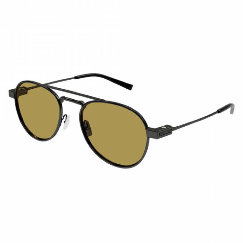 Sunglasses Saint Laurent SL 708 - 004 Gunmetal / Brown 54mm