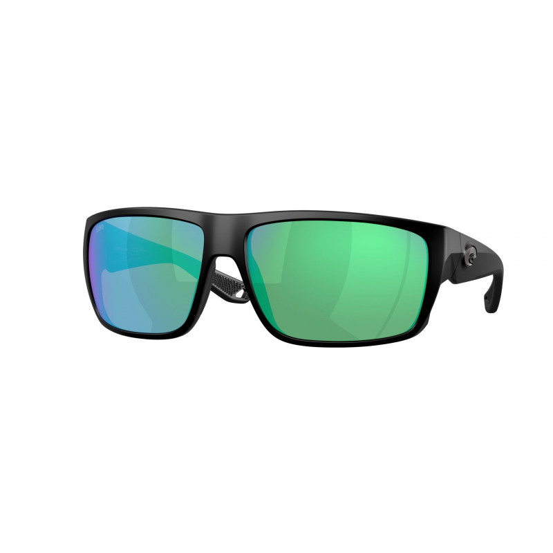 Sunglasses Costa Del Mar 6 S 9129 912903 Matte Black / Green Mirror 580g Crystal Polarized Sunglasses Costa Del Mar 6 S 9129 912903 Matte Black / Green Mirror 580g Crystal Polarized