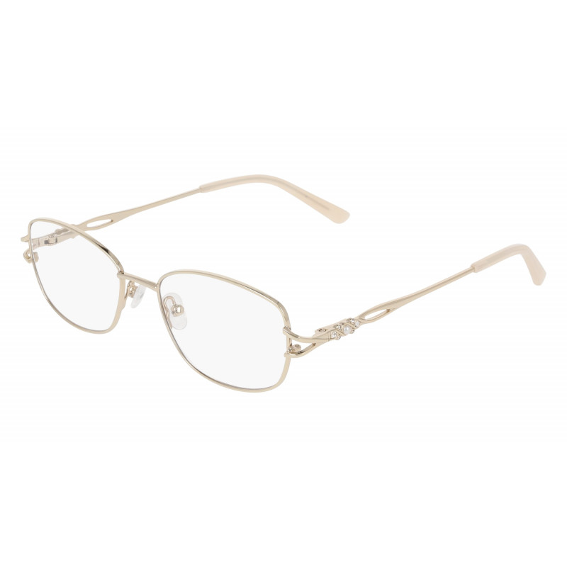 Eyeglasses MARCHON TRES JOLIE 212 710 Light Gold Eyeglasses MARCHON TRES JOLIE 212 710 Light Gold