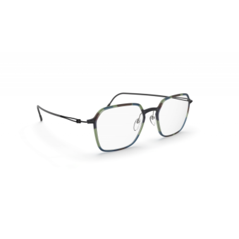 Eyeglasses Silhouette Lite Spirit Full Rim 2927 5640 Wild Moss / Black Eyeglasses Silhouette Lite Spirit Full Rim 2927 5640 Wild Moss / Black