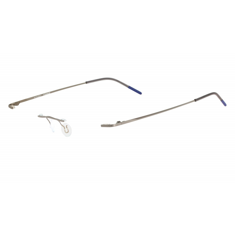 Eyeglasses MARCHON AIRLOCK WISDOM CHASSIS 046 Satin Silver