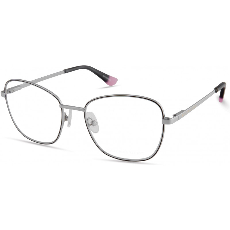 Eyeglasses Victoria's Secret VS 5021 014 Ruthenium W/ Gold Star On Temple Dark Grey Transparent Tips Eyeglasses Victoria's Secret VS 5021 014 Ruthenium W/ Gold Star On Temple Dark Grey Transparent Tips