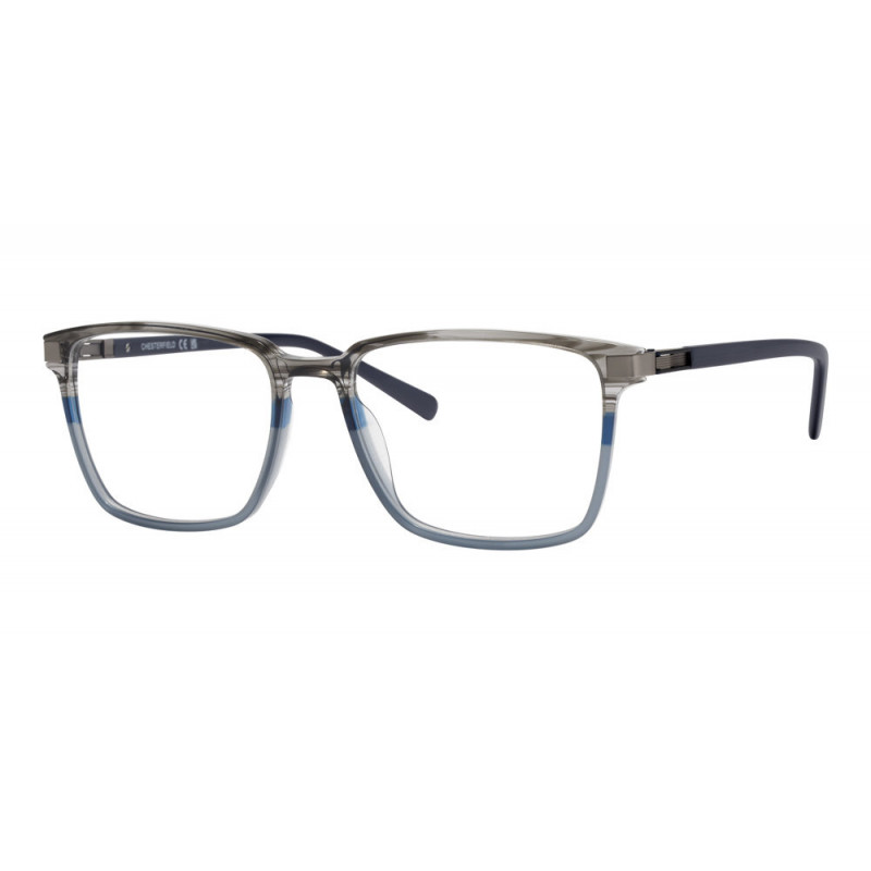 Eyeglasses Chesterfield CH 136 XL EBW Horn Blue 57mm