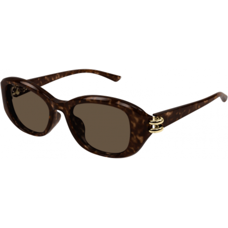 Sunglasses Alexander McQueen AM 0470 SA- 002 Havana / Brown Sunglasses Alexander McQueen AM 0470 SA- 002 Havana / Brown