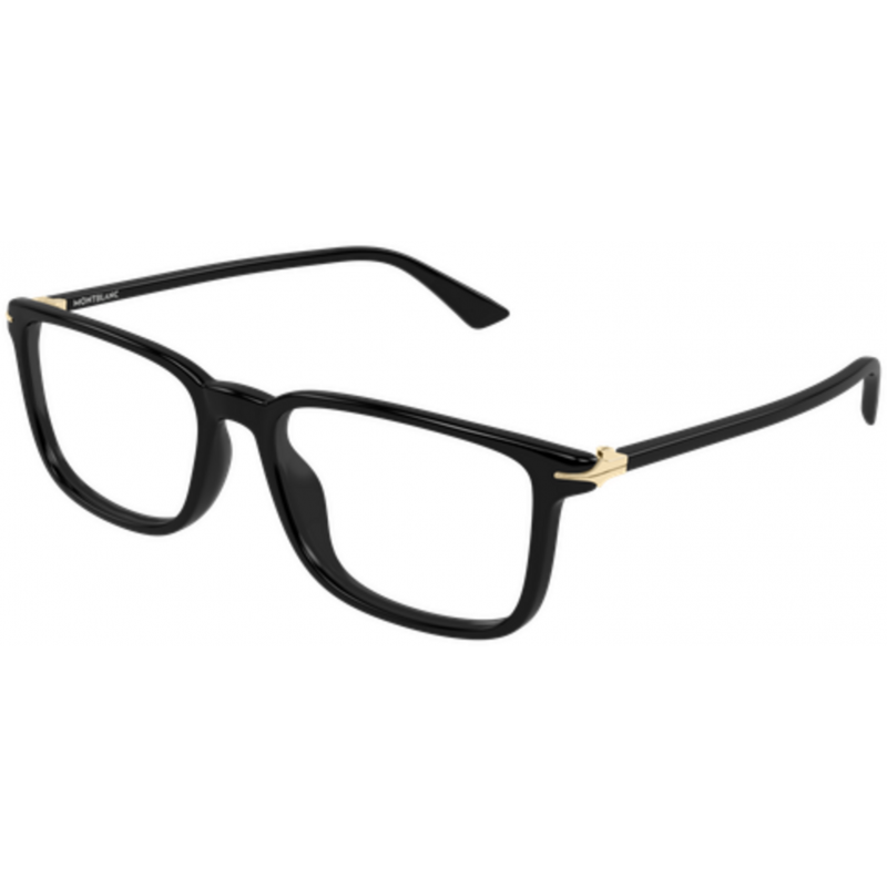 Eyeglasses Montblanc MB 0437 O- 006 Black / Transparent 56mm