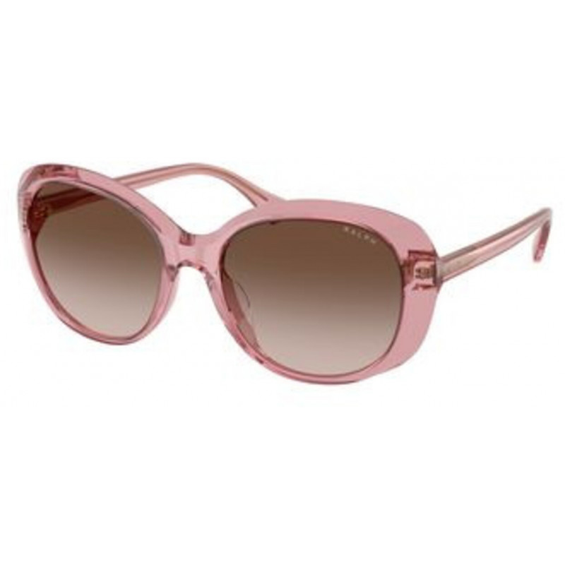 Sunglasses Ralph RA 5335 U 611813 Shiny Transparent Violet / Gradient Brown Policarbonate Standard 56mm