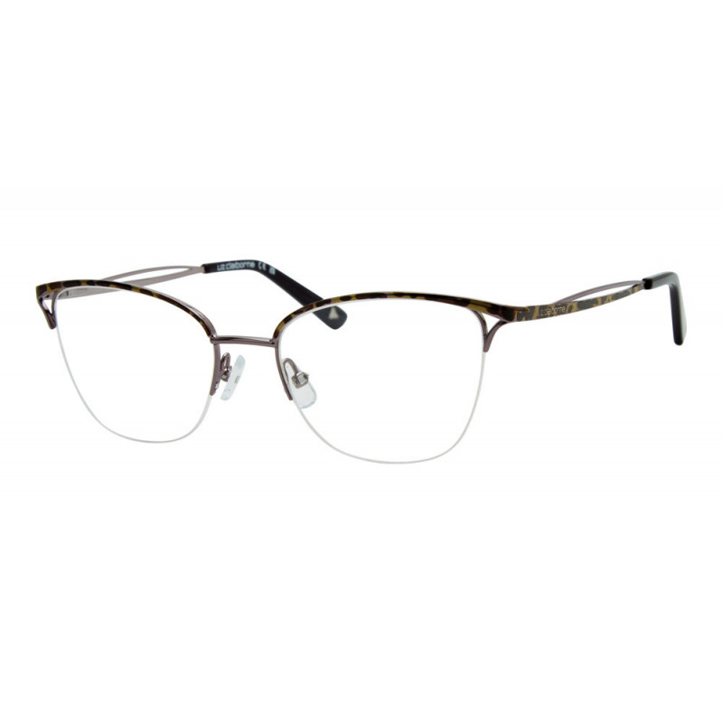Eyeglasses Liz Claiborne L 473 MMH Havana Violet 48mm