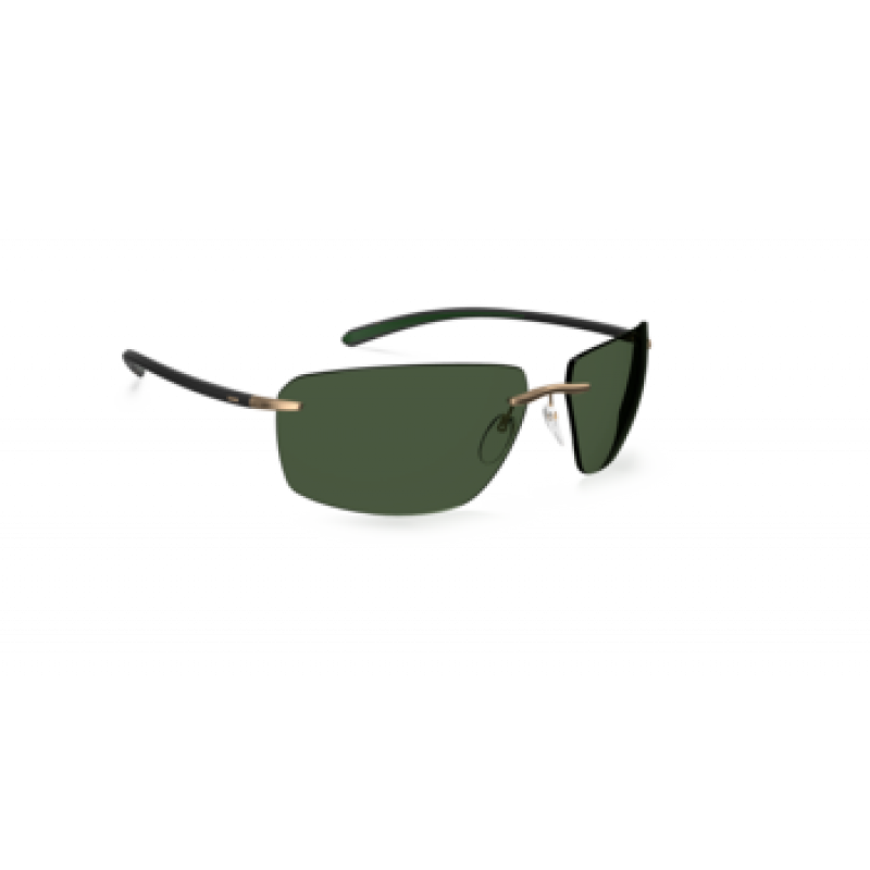 Sunglasses Silhouette Streamline Collection 8727 7630 Black / Pine Green Sunglasses Silhouette Streamline Collection 8727 7630 Black / Pine Green