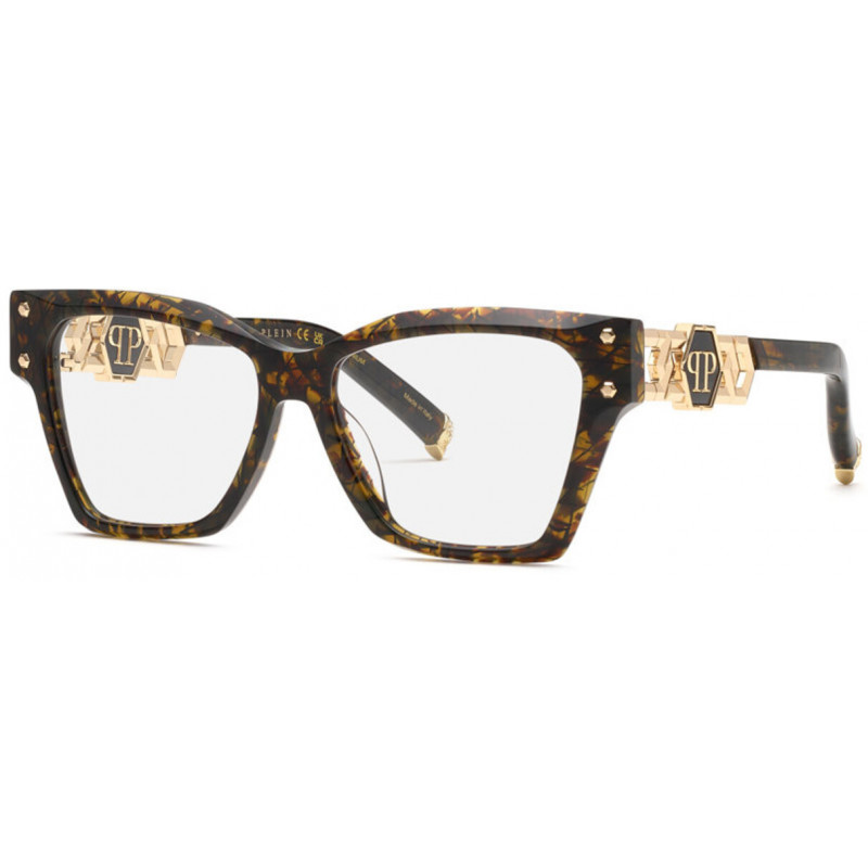 Sunglasses Philipp Plein VPP 189 S Shiny Brown Havana+black / Sunglasses Philipp Plein VPP 189 S Shiny Brown Havana+black /
