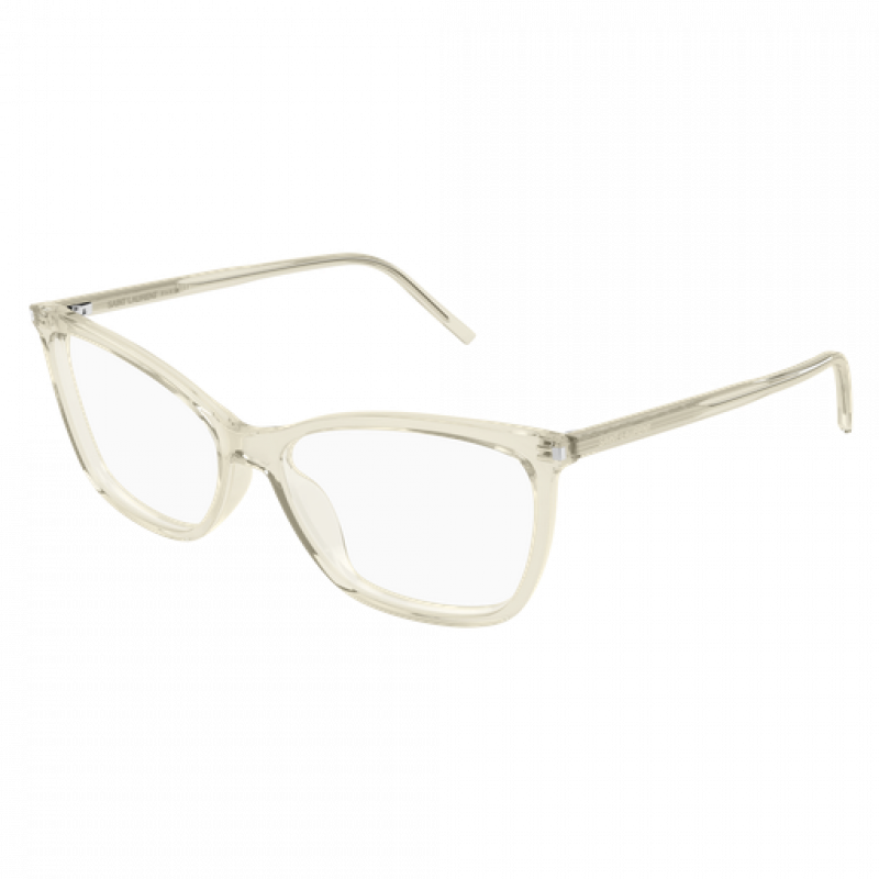 Eyeglasses Saint Laurent SL 834 - 004 Yellow / Transparent 53mm