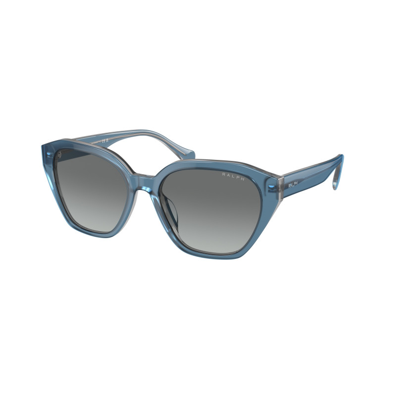 Sunglasses Ralph RA 5315 U 606811 Shiny Blue On Milky Grey Gradi Sunglasses Ralph RA 5315 U 606811 Shiny Blue On Milky Grey Gradi