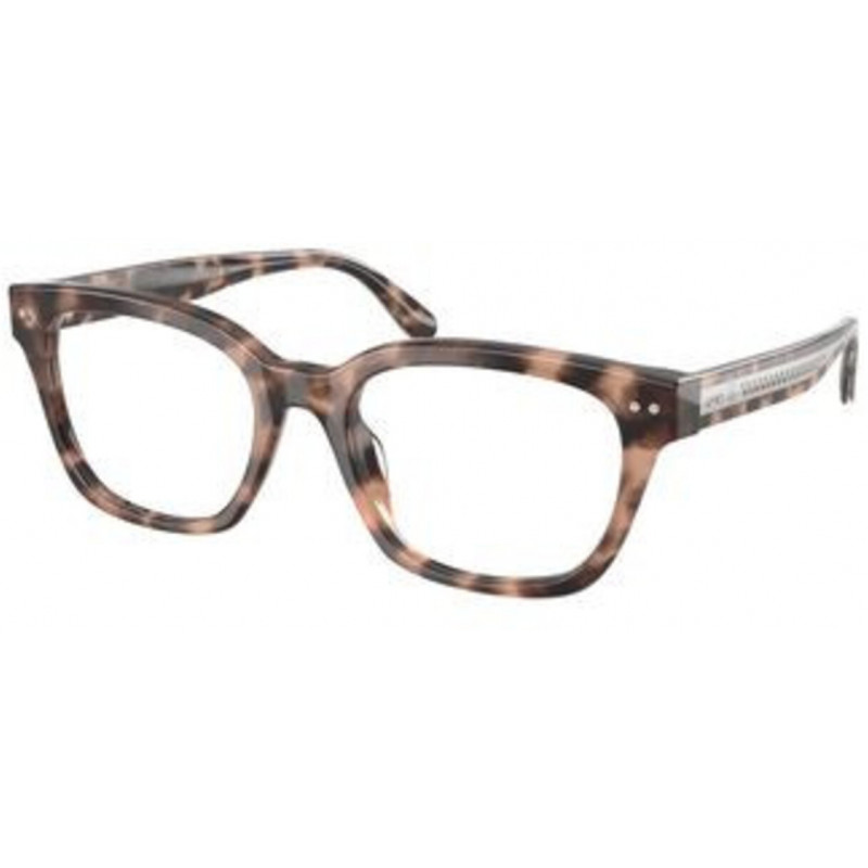 Eyeglasses Ralph Lauren RL 6258 U 6307 Brown-pink Havana Bio / Demo Lens 52mm