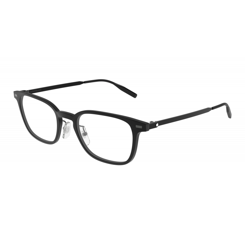 Eyeglasses Montblanc MB 0467 OL- 014 Black / Transparent 57mm