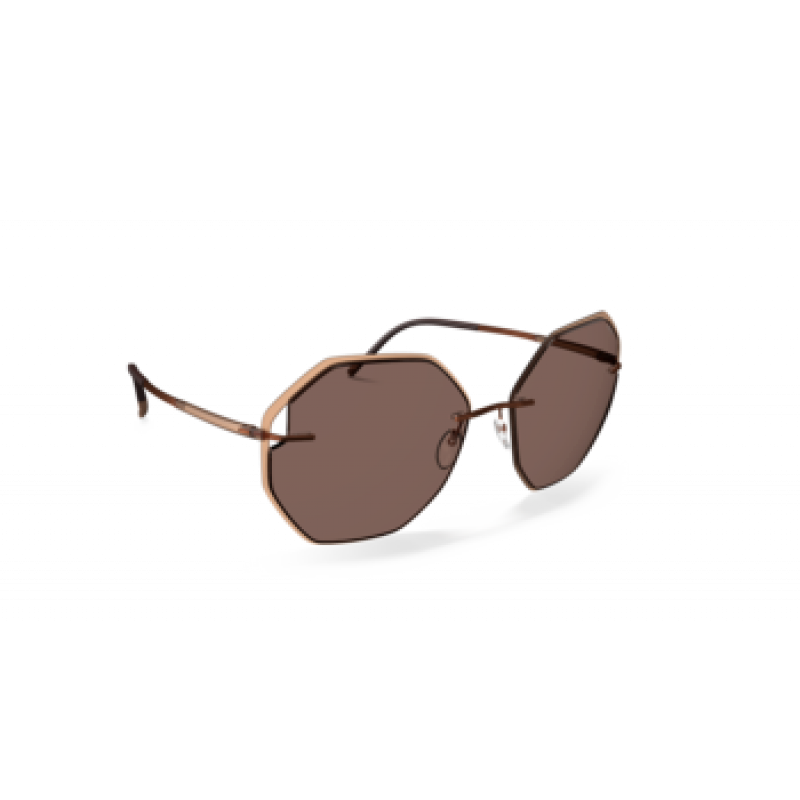 Sunglasses Silhouette Accent Shades 8187 2540 Earthy Amber Sunglasses Silhouette Accent Shades 8187 2540 Earthy Amber