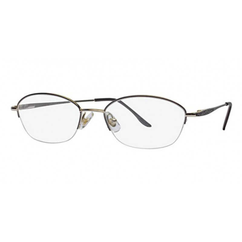 Eyeglasses MARCHON TRES JOLIE 118 204 Choco Latte 49mm