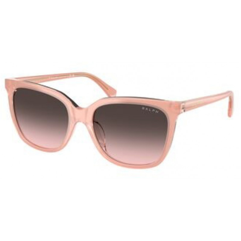 Sunglasses Ralph RA 5343 U 629646 Peach On Transparent / Pink Gradient Grey Polyamide Standard 55mm