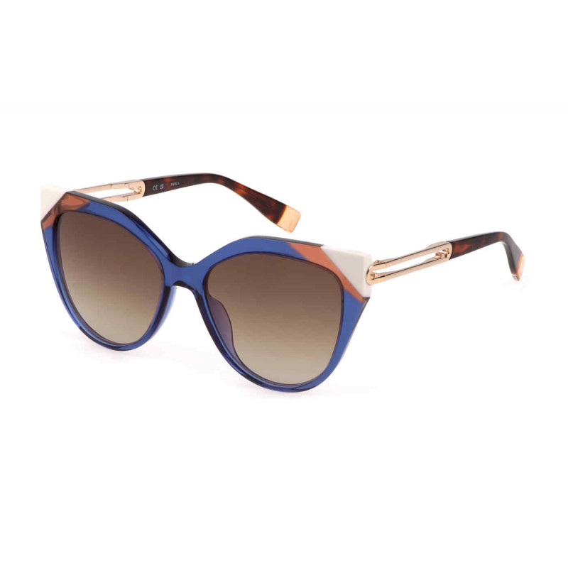 Sunglasses Furla SFU 683 06na Transparent Blue Sunglasses Furla SFU 683 06na Transparent Blue