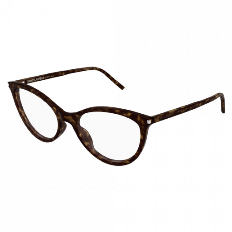 Eyeglasses Saint Laurent SL 833 - 002 Havana / Transparent 55mm