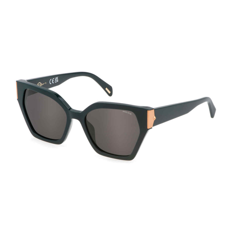 Sunglasses Police SPLL 34 06wt Shiny Dark Green 55mm